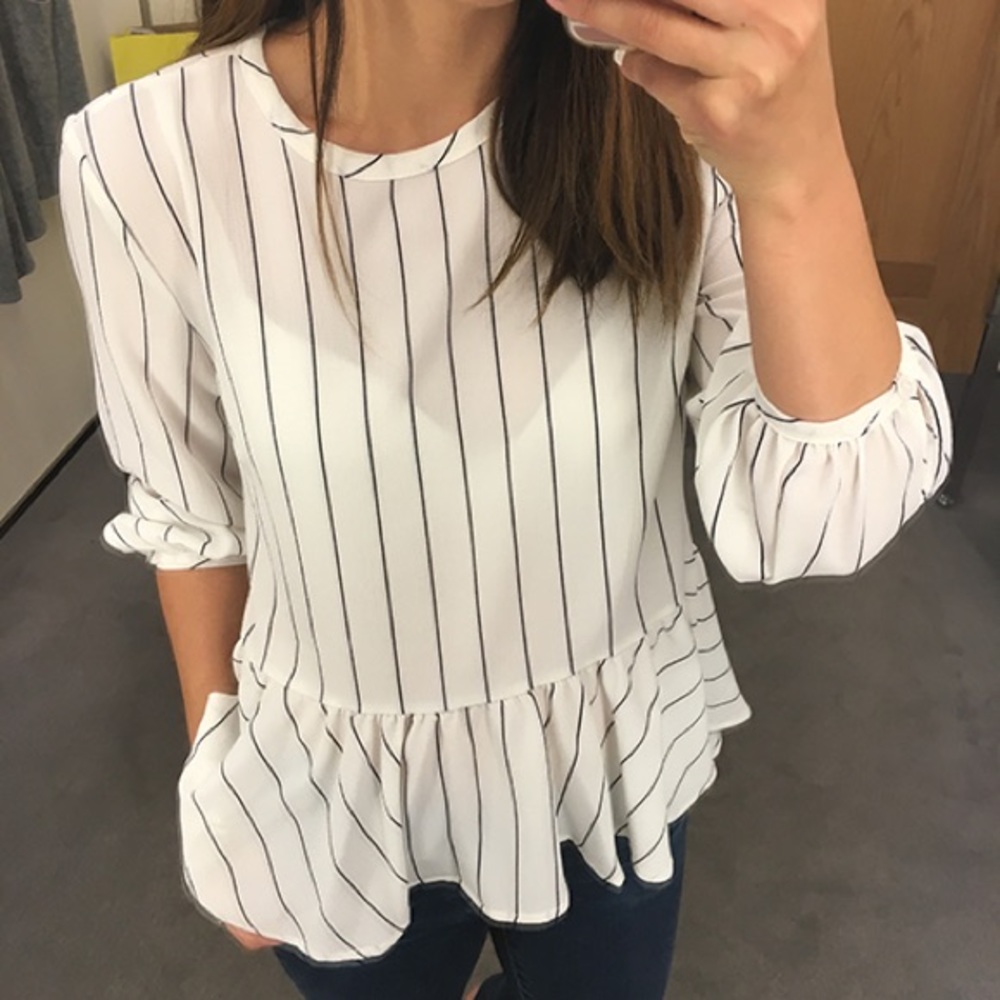 Nordstrom BP. Peplum Top